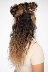 Silk Scrunchies 3er Set | Champagne